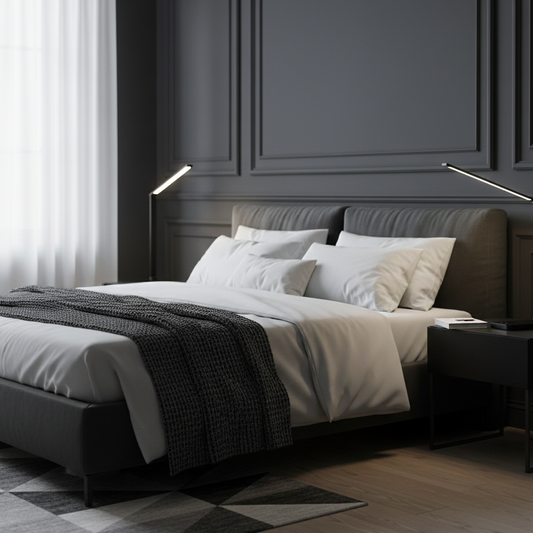 Luminaire de Bureau LED Finesse Noire