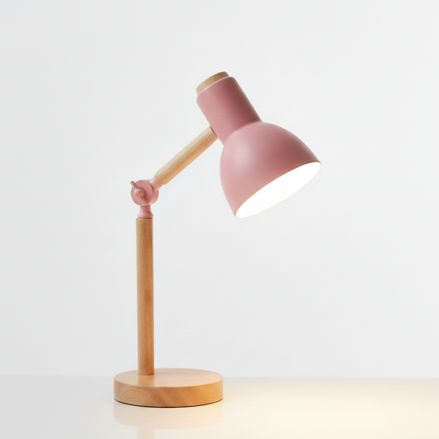 Lampe de Bureau LED Vague Minimaliste